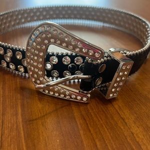 Rhinestone belt
